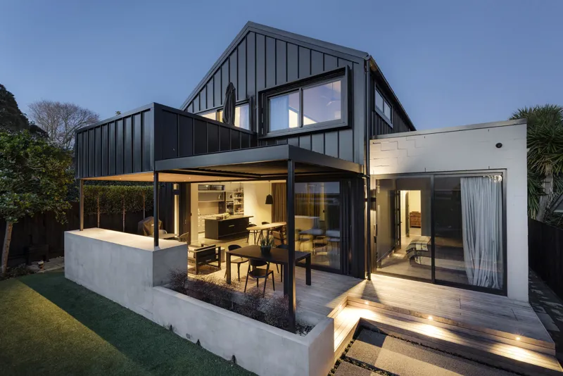 Exterior Two Story House