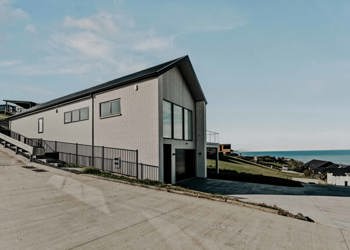 Modern Exterior Architectural Home Langs Beach 6 Aquarius Lane