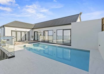 Architectural Pool Design Langs Beach Luxury Home