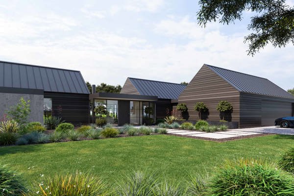 Conmara Estate Lifestyle Blocks – 370m² Architectural Home with Four Bedrooms and Three-Car Garage package image