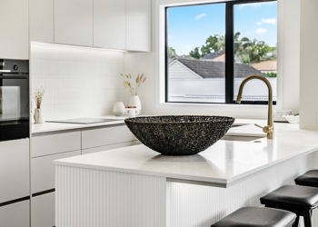 Unit1 Townhouse Kitchen White U Shaped